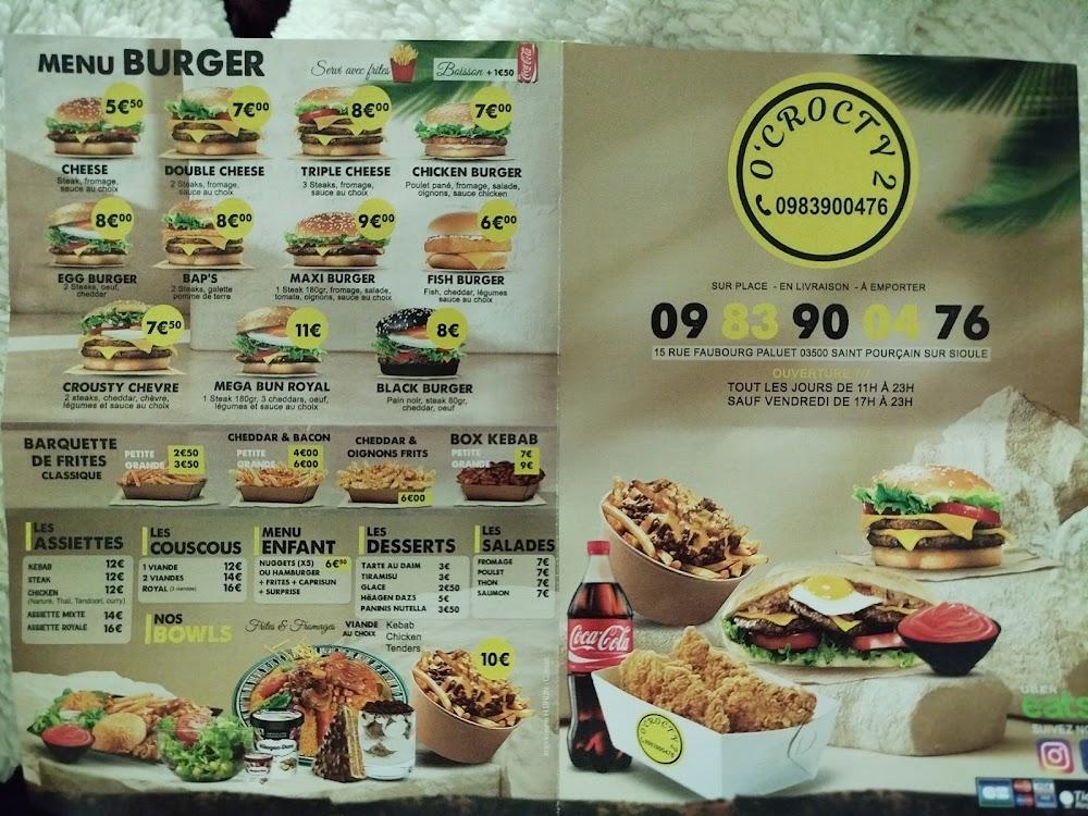 O'crosty2 - Menu Image 4